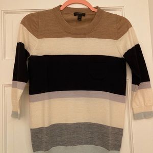 J. Crew striped tippi sweater